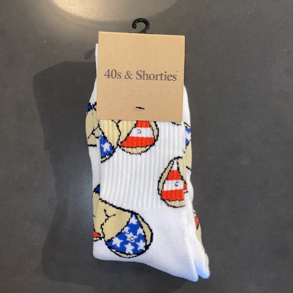 NWT 40s & Shorties “Freedom Bikini” Socks - Picture 2 of 4